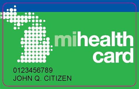 smart health card michigan|mi health card replacement.